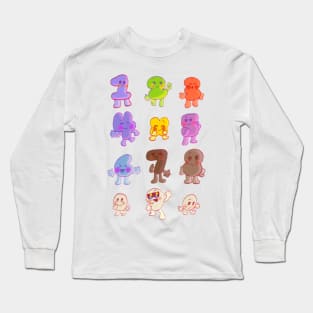 BFB All Numbers Algebraliens Pack Long Sleeve T-Shirt